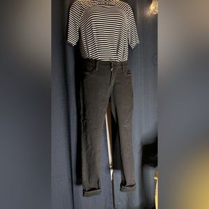 Black Levi Signature Skinny Jeans - Women’s 16L